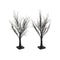 DANSON DECOR Halloween Black Tree with LED Lights, Assortment, 1 Count 62615375805