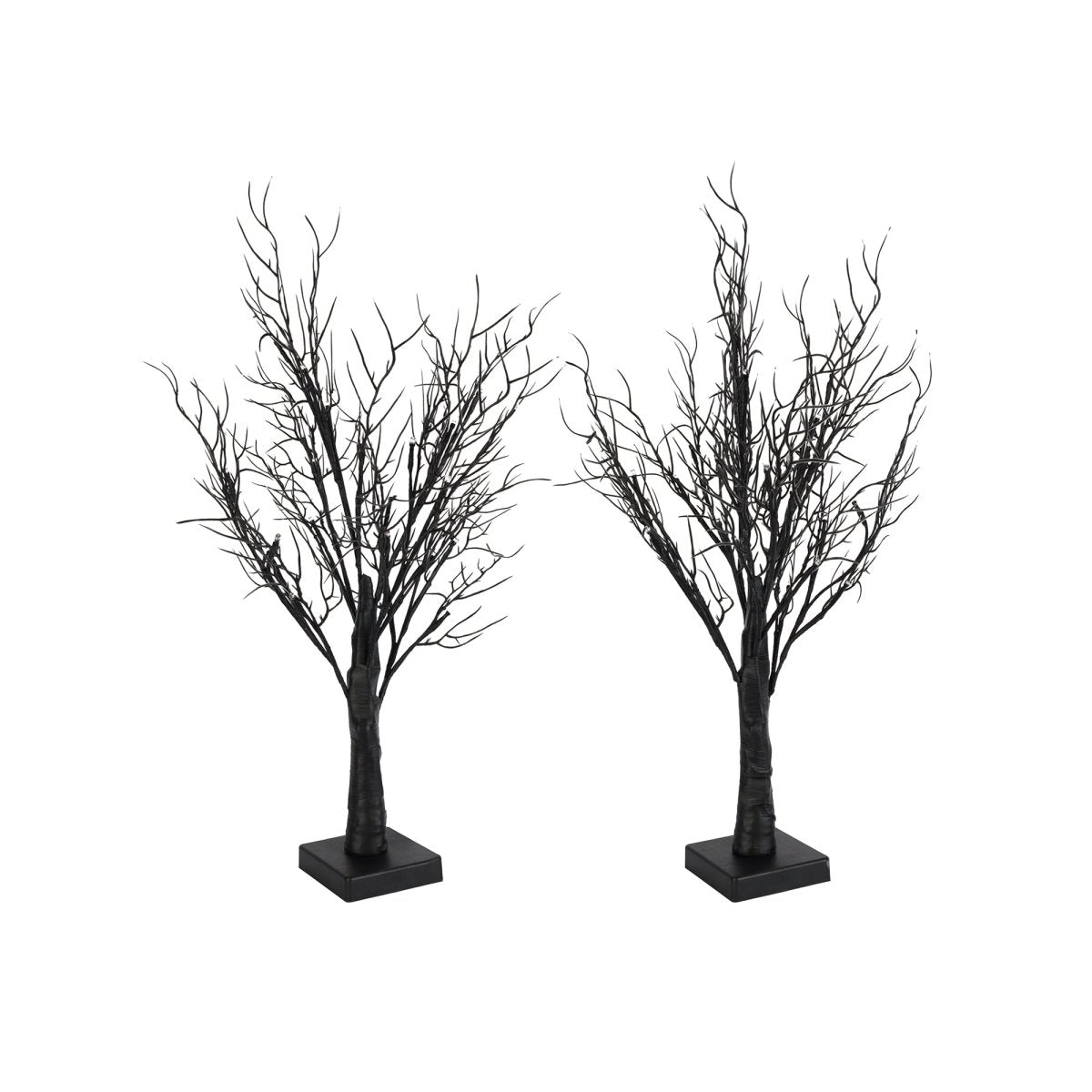 DANSON DECOR Halloween Black Tree with LED Lights, Assortment, 1 Count 62615375805