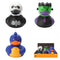 DANSON DECOR Halloween Halloween Rubber Duck, Assortment, 1 Count