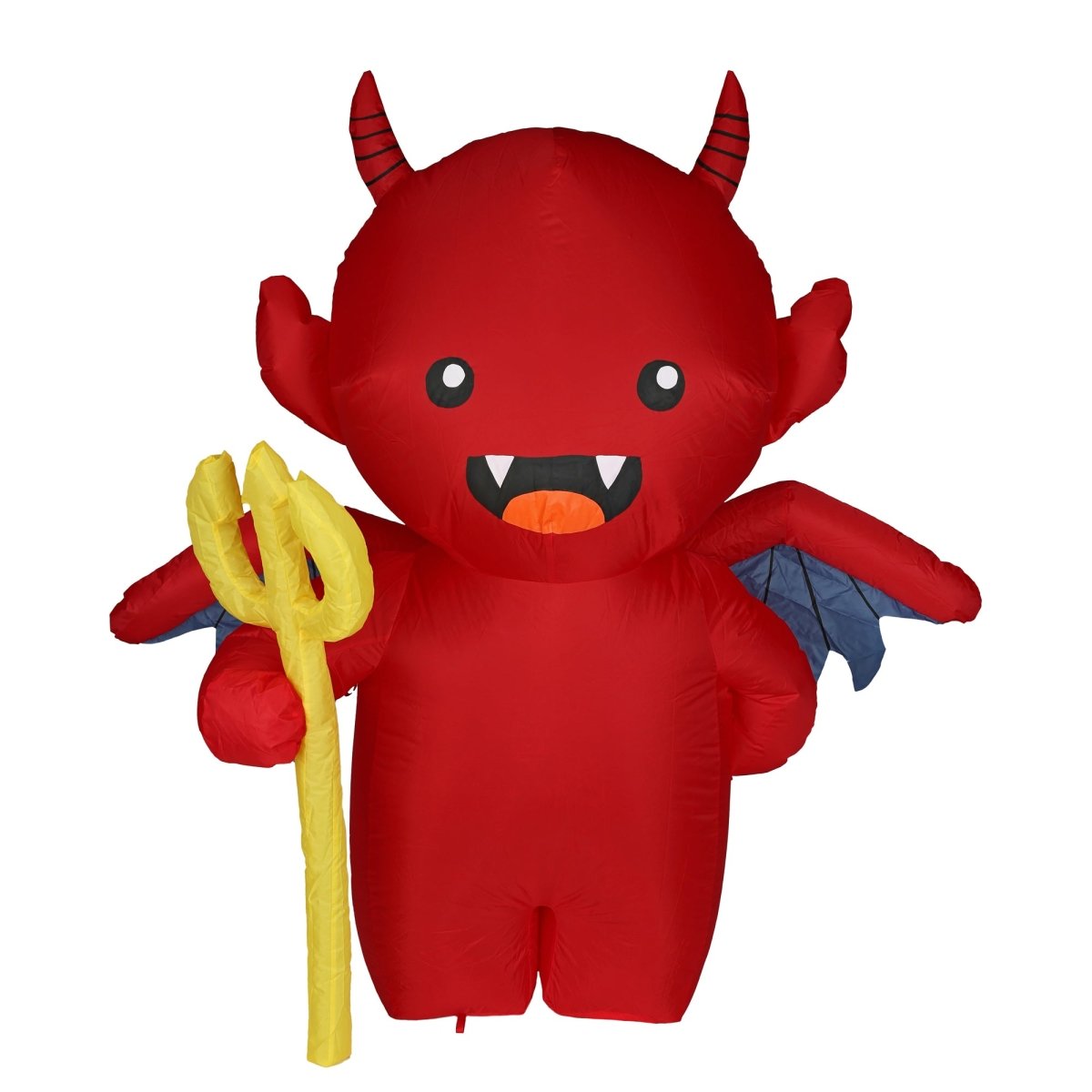 DANSON DECOR Halloween Inflatable Light-Up Devil Airblown, 1 Count 62615374563