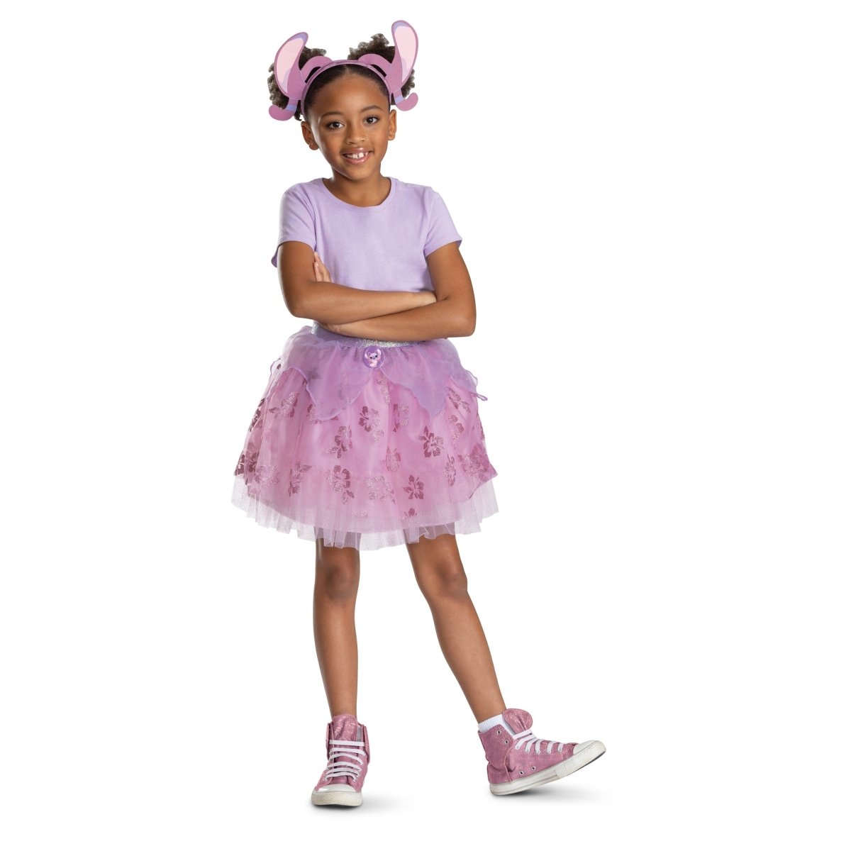 DISGUISE (TOY-SPORT) Costume Accessories Angel Accessory Kit for Kids, Stitch, Tutu and Headband 192995172944