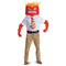DISGUISE (TOY-SPORT) Costume Accessories Anger Costume Kit for Adults, Inside Out 2, Shirt and Headpiece