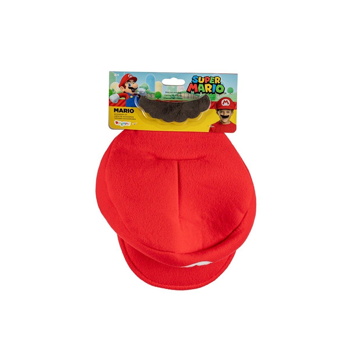 Mario Hat and Mustache for Kids, Super Mario Bros Party Expert