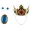 DISGUISE (TOY-SPORT) Costume Accessories Princess Peach Jewels Set, Super Mario Bros 192995264236