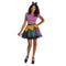 DISGUISE (TOY-SPORT) Costume Accessories Sally Accessory Kit for Adults, Nightmare Before Christmas, Tutu and Headband 192995174351