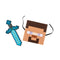 DISGUISE (TOY-SPORT) Costume Accessories Steve Costume Kit for Kids, Minecraft 192995155602