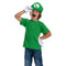 DISGUISE (TOY-SPORT) Costume Accessories Super Mario Bros Luigi Elevated Classic Accessory Kit for Kids, Nintendo