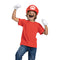 DISGUISE (TOY-SPORT) Costume Accessories Super Mario Bros Mario Elevated Classic Accessory Kit for Kids, Nintendo