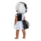 DISGUISE (TOY-SPORT) Costumes 101 Dalmatians Cruella Classic Costume for Babies & Toddlers, Disney, White, Black and Red Dress