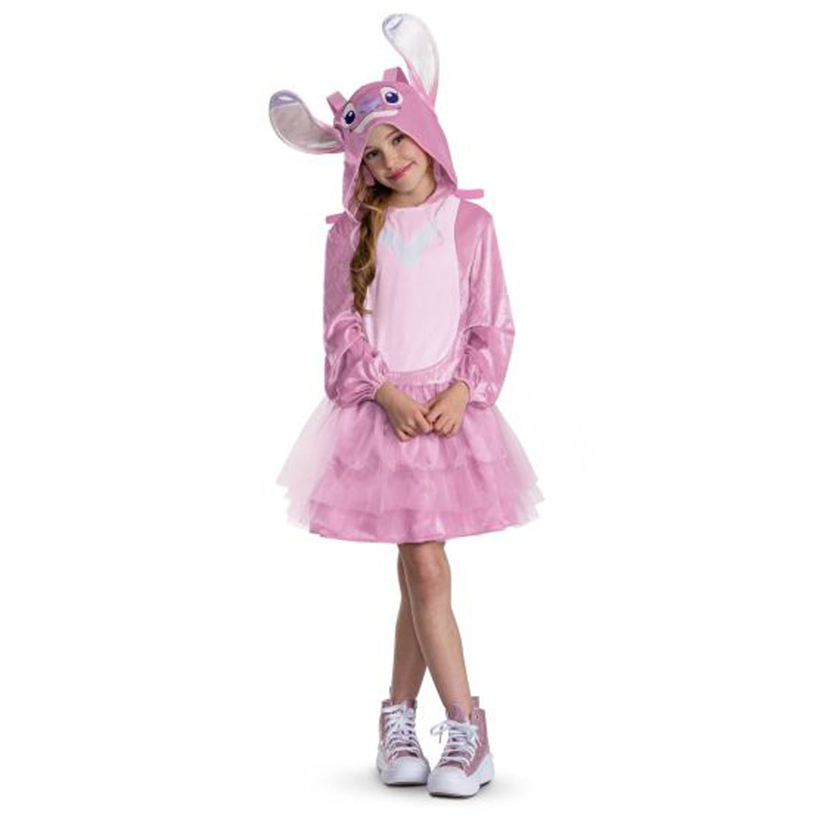 DISGUISE (TOY-SPORT) Costumes Angel Classic Dress Costume for Kids, Stitch, Hooded Dress