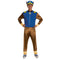 DISGUISE (TOY-SPORT) Costumes Chase Plus Size Classic Costume for Adults, Paw Patrol, Jumpsuit and headpiece 192995189027