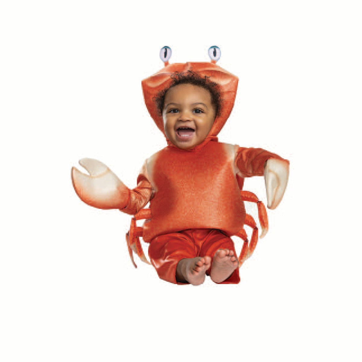 DISGUISE (TOY-SPORT) Costumes Disney Little Mermaid Sebastian Costume for Babies and Toddlers, Crab Costume