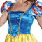DISGUISE (TOY-SPORT) Costumes Disney Snow White Deluxe Costume for Adults, Blue and Yellow Dress