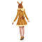 DISGUISE (TOY-SPORT) Costumes Eevee Deluxe Costume for Adults, Brown Hooded Dress