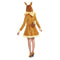 DISGUISE (TOY-SPORT) Costumes Eevee Deluxe Costume for Adults, Brown Hooded Dress