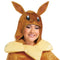 DISGUISE (TOY-SPORT) Costumes Eevee Deluxe Costume for Adults, Brown Hooded Dress