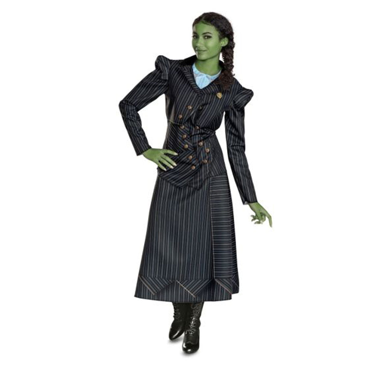 DISGUISE (TOY-SPORT) Costumes Elphaba Deluxe Costume for Adults, Wicked, Jacket and Skirt