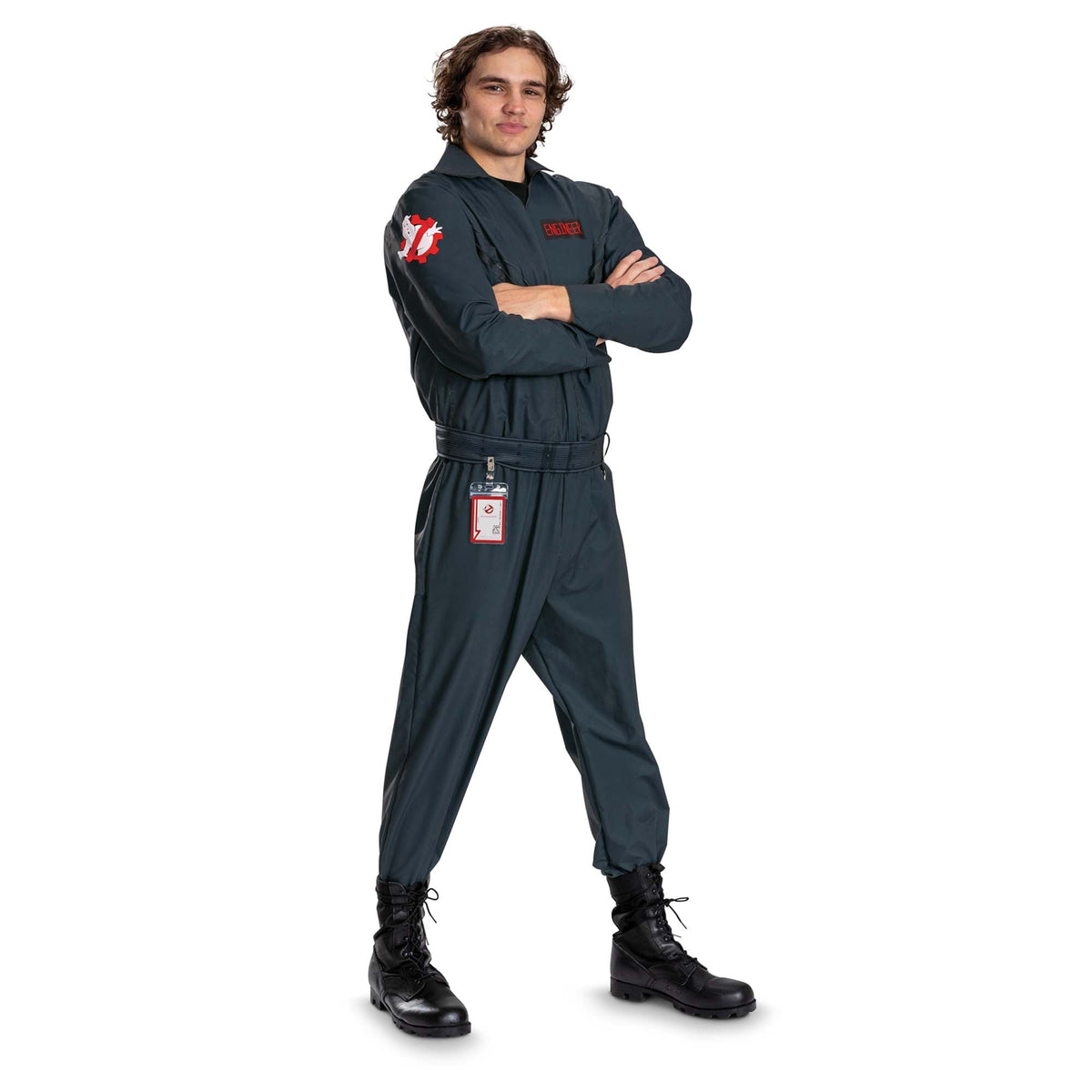DISGUISE (TOY-SPORT) Costumes Ghostbusters: Frozen Empire Engineering Classic Costume for Adults, Black Jumpsuit