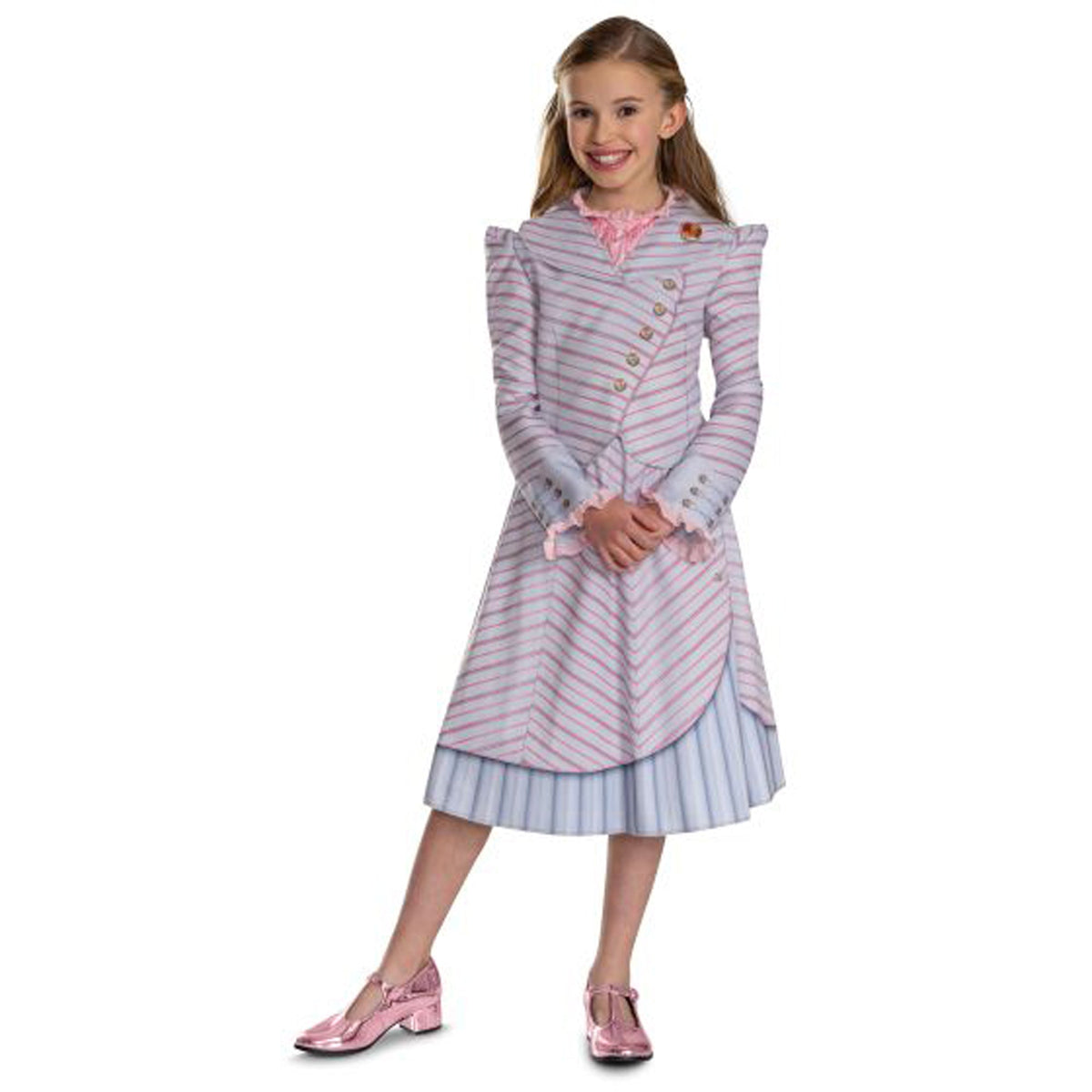 DISGUISE (TOY-SPORT) Costumes Glinda Shiz Classic Costume for Kids, Wicked, Dress