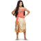DISGUISE (TOY-SPORT) Costumes Moana Deluxe Costume for Adults, Disney, Top, Skirt and Necklace