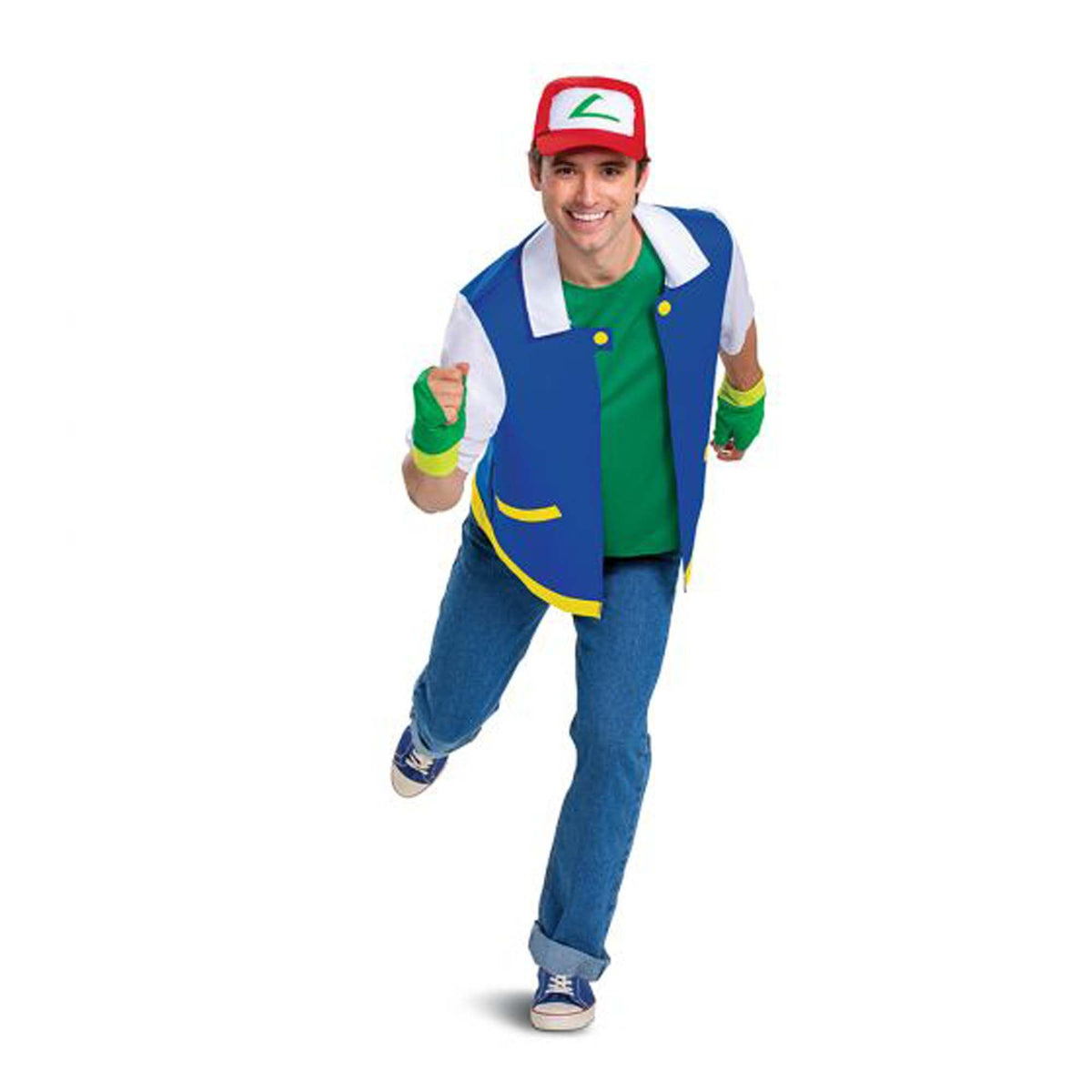 DISGUISE (TOY-SPORT) Costumes Pokémon Ash Ketchum Costume for Adults