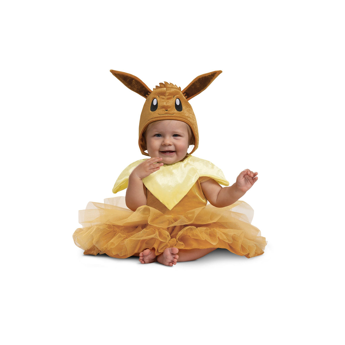 DISGUISE (TOY-SPORT) Costumes Pokémon Eevee Tutu Dress Costume for Babies and Toddlers, Brown Tutu Dress