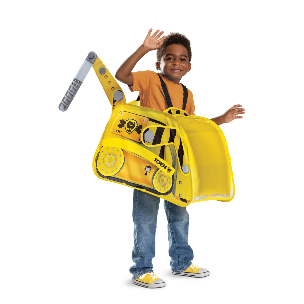 DISGUISE (TOY-SPORT) Costumes Rubble Bulldozer Pop Out Costume for Toddlers, Paw Patrol 192995172463