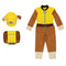 DISGUISE (TOY-SPORT) Costumes Rubble Deluxe Costume for Toddlers, Paw Patrol, Jumpsuit with Tail and Headpiece