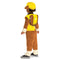DISGUISE (TOY-SPORT) Costumes Rubble Deluxe Costume for Toddlers, Paw Patrol, Jumpsuit with Tail and Headpiece