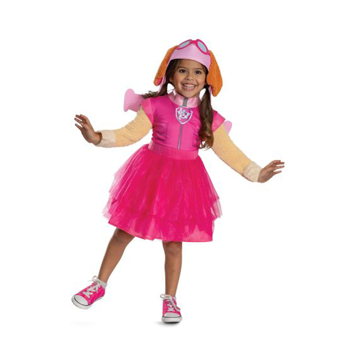 DISGUISE (TOY-SPORT) Costumes Skye Deluxe Costume for Toddlers, Paw Patrol, Dress with Pack and Headpiece