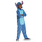 DISGUISE (TOY-SPORT) Costumes Stitch Jumpsuit Costume for Kids, Disney, Hooded Jumpsuit