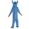 DISGUISE (TOY-SPORT) Costumes Stitch Jumpsuit Costume for Kids, Disney, Hooded Jumpsuit