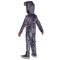 DISGUISE (TOY-SPORT) Costumes T-Rex Rebirth Classic Costume for Kids, Jurassic World, Hooded Jumpsuit