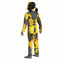 DISGUISE (TOY-SPORT) Costumes Transformers Bumblebee Muscle Jumpsuit Costume for Kids, Yellow Muscle Jumpsuit