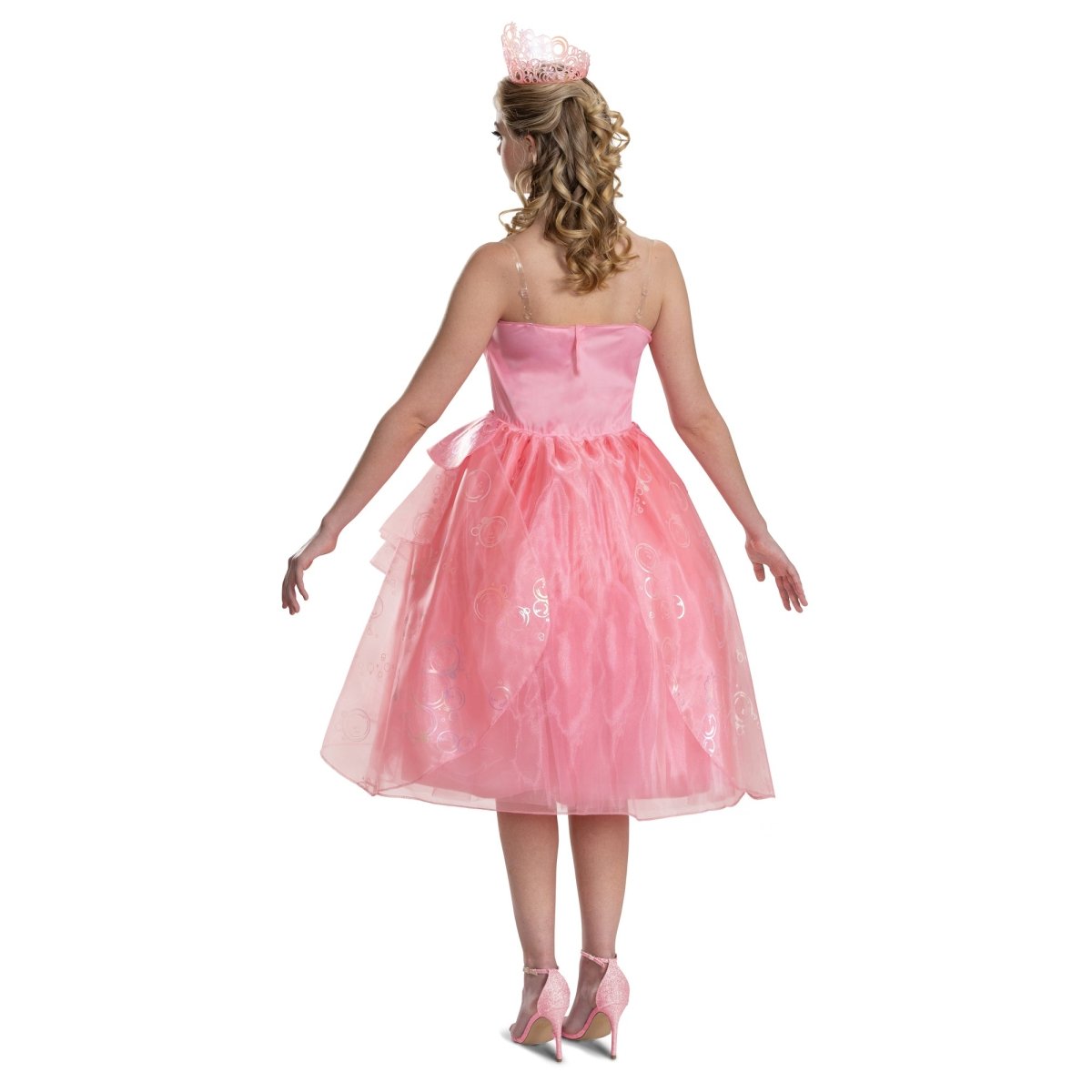 Wicked Glinda Deluxe Costume for Adults, Pink Dress