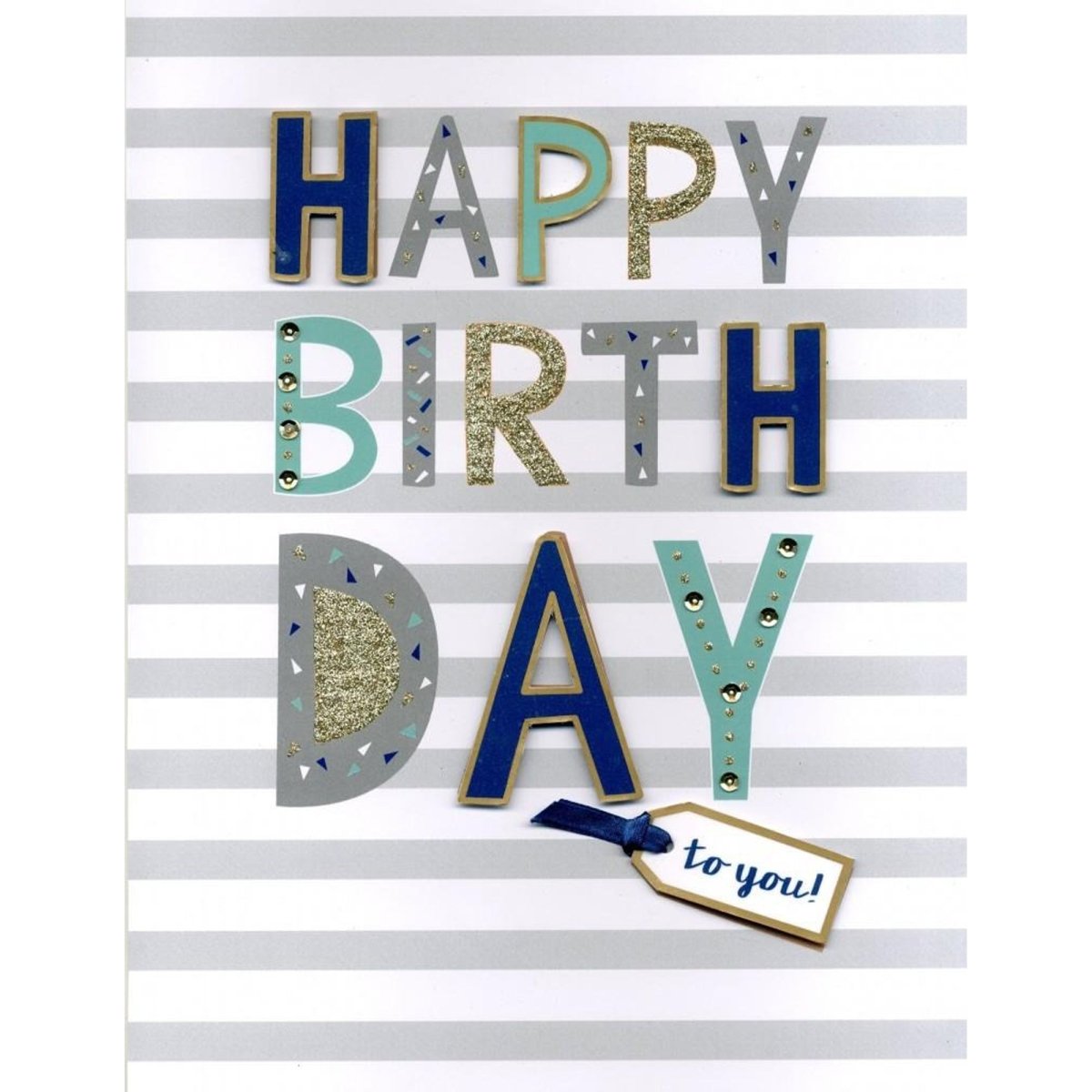 DISTRIBUTION INCOGNITO Greeting Cards Giant Birthday Card, Happy Birthday to You, 1 Count 5034527288004