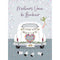 DISTRIBUTION INCOGNITO Greeting Cards Giant Wedding Card, "Meilleurs Voeux de Bonheur", 1 Count