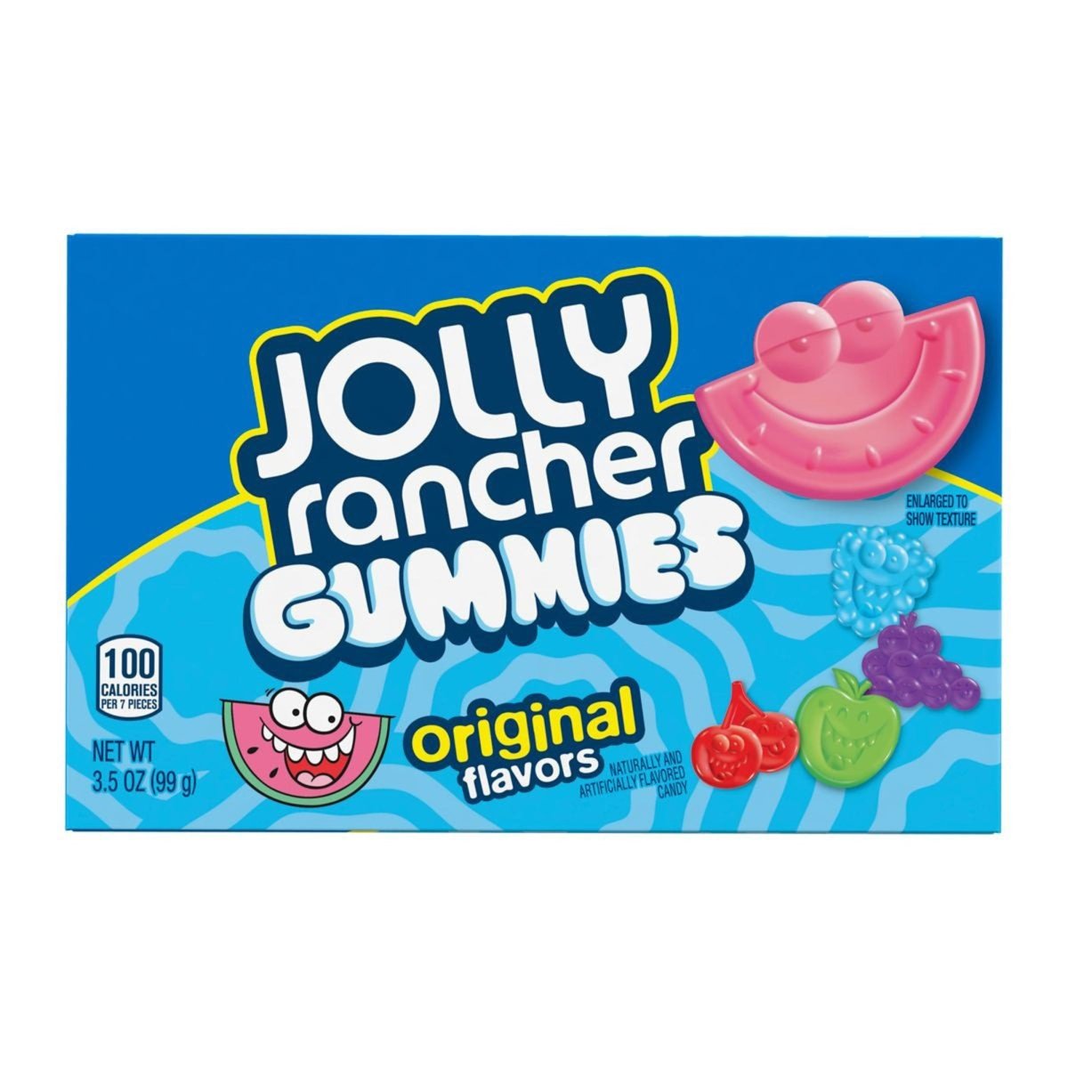 DISTRIBUTION JJ CANDY Impulse Buying Jolly Rancher Gummy Candy, 99g, 1 Count 010700858405