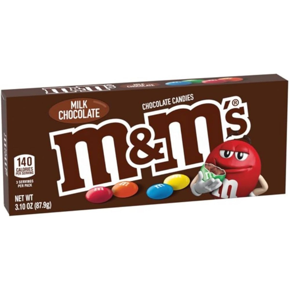 M&M's Original Milk Chocolate, 87.9g | Party Expert