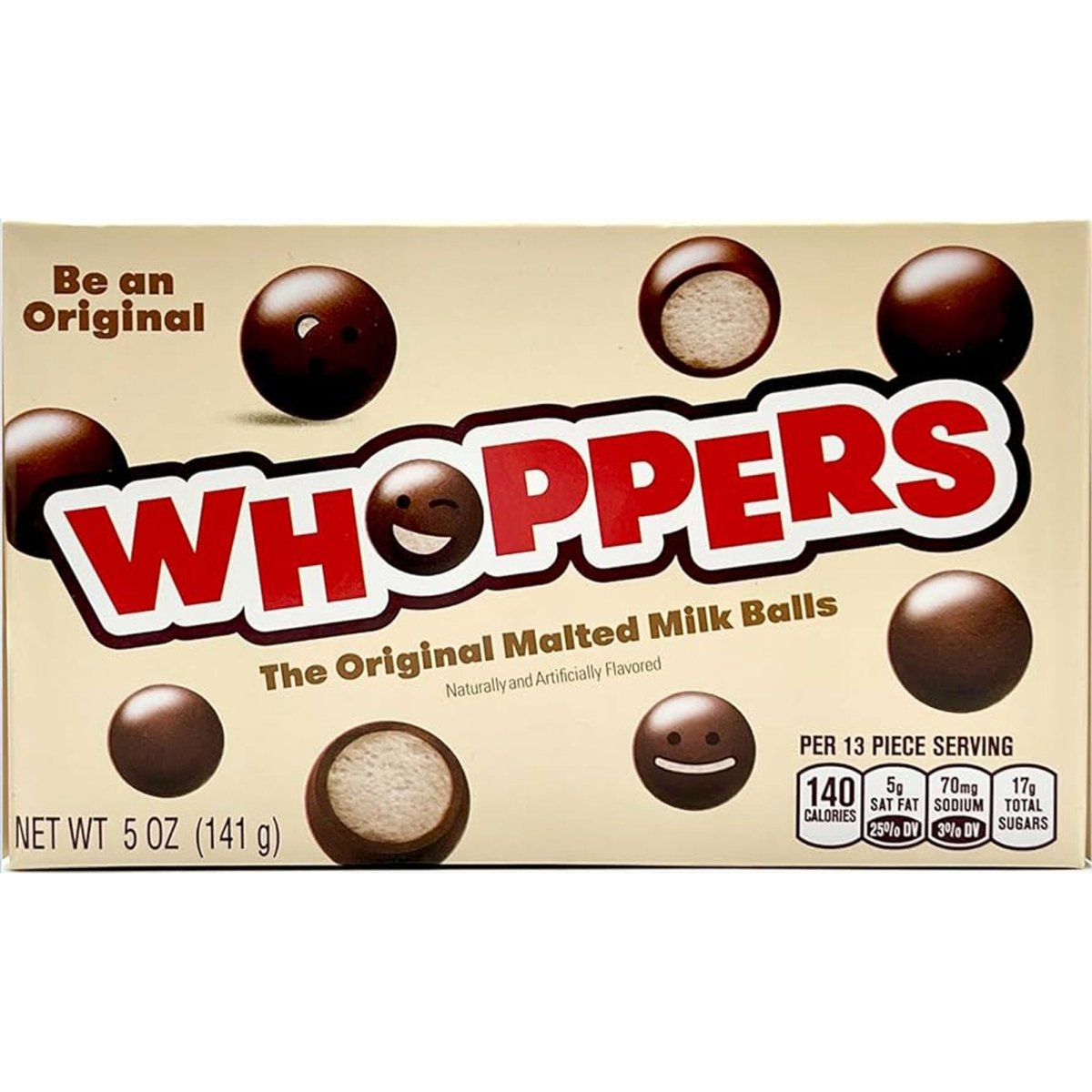 DISTRIBUTION JJ CANDY Impulse Buying Whoppers Malted Milk Balls, 141g, 1 Count 010700024404