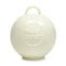Dongguan Caipai Plastic Hardware Balloons Ivory White Bubble Balloon Weight, 1 Count 810077659601