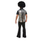 DONGYANG ALICE PARTY COSTUME CO. Costume Accessories 70s Disco Shirt for Plus Size Adults, Silver and Black Shirt 810120714608