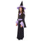 DONGYANG ALICE PARTY COSTUME CO. Costumes Enchanted Witch Dress Costume for Kids, Black and Purple Dress