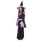 DONGYANG ALICE PARTY COSTUME CO. Costumes Enchanted Witch Dress Costume for Kids, Black and Purple Dress