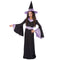 DONGYANG ALICE PARTY COSTUME CO. Costumes Enchanted Witch Dress Costume for Kids, Black and Purple Dress