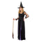 DONGYANG ALICE PARTY COSTUME CO. Costumes Midnight Witch Dress Costume for Adults, Black and Purple Dress