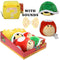 EE Distribution Plushes Super Mario Bros Plush with sounds, assorted, 1 count