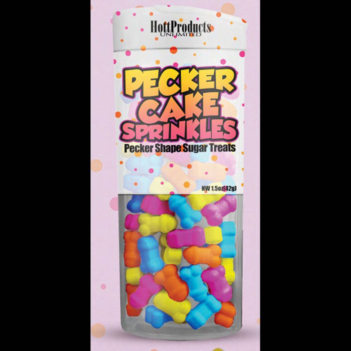 EP Product Canada INC. Bachelorette Bachelorette Party Pecker Cake Sprinkles, 1.5 Oz, 1 Count