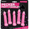EP Product Canada INC. Bachelorette Bachelorette Party Pink Pecker Candles Set, 1 Count