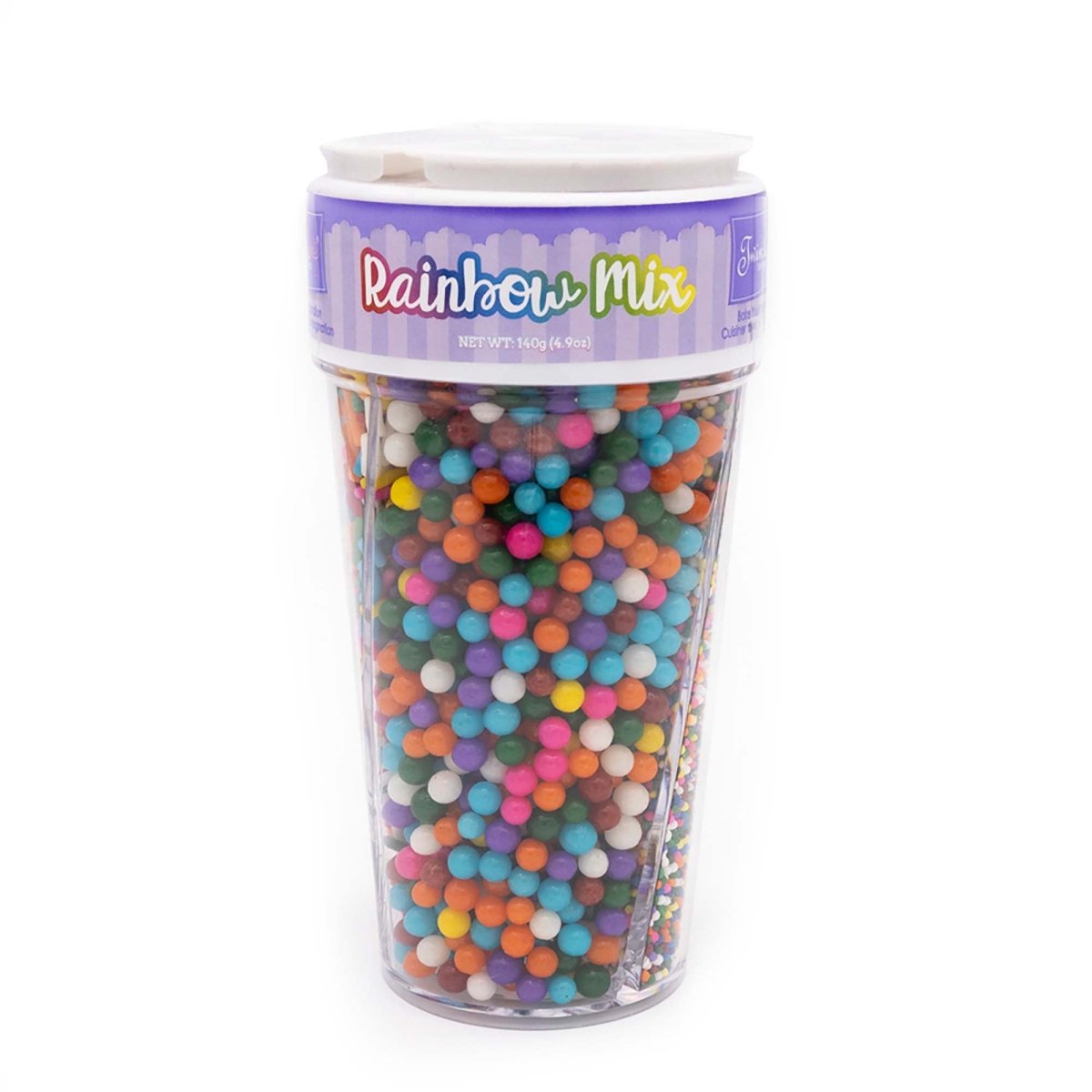 EXCLUSIVE CANDY & NOVELTY DISTRIBUTING LTD Candy Rainbow Mix, 140G 060631914855